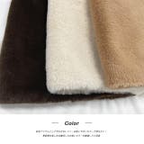 ゆったり エコファー Vネックベスト | ad thie | 詳細画像11 