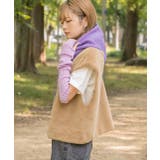 ゆったり エコファー Vネックベスト | ad thie | 詳細画像6 