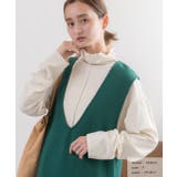 メローロック テレコ素材 タートル インナー | ad thie | 詳細画像3 