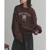 配色ステッチ・刺繍ロゴ 裏起毛BIGプルオーバー | ad thie | 詳細画像20 