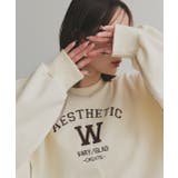 配色ステッチ・刺繍ロゴ 裏起毛BIGプルオーバー | ad thie | 詳細画像7 