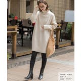 メランジニット ミドルネックワンピース | ad thie | 詳細画像13 