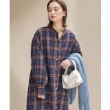 選べる2柄・ネルチェック シャツワンピース | ad thie | 詳細画像13