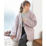 ウールタッチ テーラードルーズコート | ad thie | 詳細画像13 