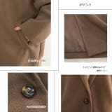 ウールタッチ テーラードルーズコート | ad thie | 詳細画像18 