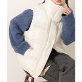 オフホワイト | ライトウェイトエコダウンベスト | ad thie