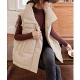 ナチュラル | ライトウェイトエコダウンベスト | ad thie