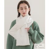 共地マフラー付きノーカラー中綿ジャケット 軽量 防寒 エコダウン アウター | ad thie | 詳細画像19