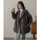 ウールタッチ オーバーPコート 秋服 秋 冬服 冬 | ad thie | 詳細画像59 