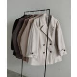 ウールタッチ オーバーPコート 秋服 秋 冬服 冬 | ad thie | 詳細画像69 