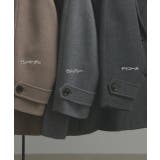 ウールタッチ オーバーPコート 秋服 秋 冬服 冬 | ad thie | 詳細画像76 