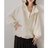 アイボリー | バルーンスリーブ マウンテンパーカー | ad thie