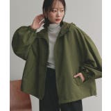 カーキ | バルーンスリーブ マウンテンパーカー | ad thie