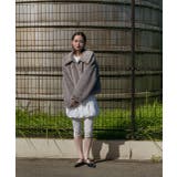 ふわふわソフトタッチ 衿付きエコファージャケット | ad thie | 詳細画像23 