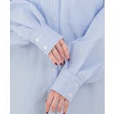 ボリュームスリーブ ポケ付きストライプシャツ | ad thie | 詳細画像70