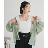 インナーちら見え防止 スクエアネックタンク | ad thie | 詳細画像18