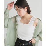インナーちら見え防止 スクエアネックタンク | ad thie | 詳細画像19