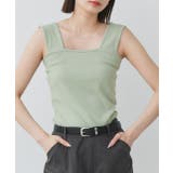 インナーちら見え防止 スクエアネックタンク | ad thie | 詳細画像27