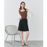 インナーちら見え防止 スクエアネックタンク | ad thie | 詳細画像3