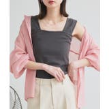 インナーちら見え防止 スクエアネックタンク | ad thie | 詳細画像31