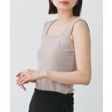 インナーちら見え防止 スクエアネックタンク | ad thie | 詳細画像49