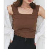 インナーちら見え防止 スクエアネックタンク | ad thie | 詳細画像5