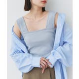 インナーちら見え防止 スクエアネックタンク | ad thie | 詳細画像53