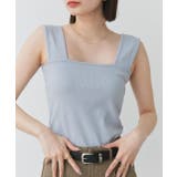 インナーちら見え防止 スクエアネックタンク | ad thie | 詳細画像56