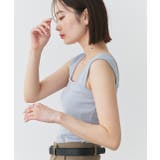 インナーちら見え防止 スクエアネックタンク | ad thie | 詳細画像57