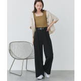 インナーちら見え防止 スクエアネックタンク | ad thie | 詳細画像7