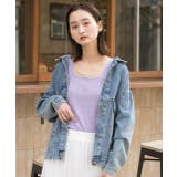 インナーちら見え防止 スクエアネックタンク | ad thie | 詳細画像73