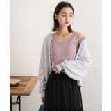 インナーちら見え防止 スクエアネックタンク | ad thie | 詳細画像79