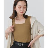 インナーちら見え防止 スクエアネックタンク | ad thie | 詳細画像9