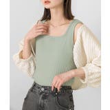 前後2WAYタンクトップ | ad thie | 詳細画像77 