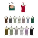 前後2WAYタンクトップ | ad thie | 詳細画像86 