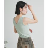 ミント | 前後2WAYタンクトップ | ad thie