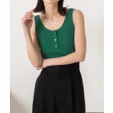 ヘンリーネックリブ タンクトップ | ad thie | 詳細画像35