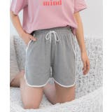 配色パイピング ショートパンツ | ad thie | 詳細画像10 