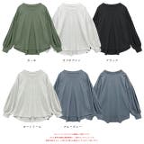 ボリュームタックスリーブ ワッフルカットソー | ad thie | 詳細画像24