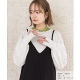 パール付きスリット 裏毛ボリュームスリプルオーバー | ad thie | 詳細画像13 