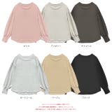 パール付きスリット 裏毛ボリュームスリプルオーバー | ad thie | 詳細画像22 