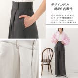 センタープレス ワイドタックパンツ | ad thie | 詳細画像20