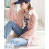 ビッグシルエット カラーシアーシャツ | ad thie | 詳細画像5 