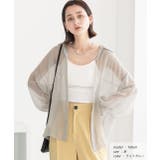 ライトグレー | ビッグシルエット カラーシアーシャツ | ad thie
