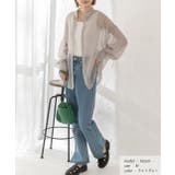 バンドカラー シアーシャツ | ad thie | 詳細画像12