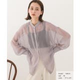 バンドカラー シアーシャツ | ad thie | 詳細画像21