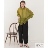 バンドカラー シアーシャツ | ad thie | 詳細画像22