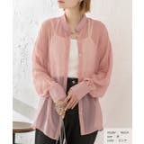 バンドカラー シアーシャツ | ad thie | 詳細画像5