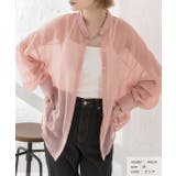 ピンク | バンドカラー シアーシャツ | ad thie