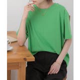 柔らかコットン100％ 無地 シンプルTシャツ | ad thie | 詳細画像73 